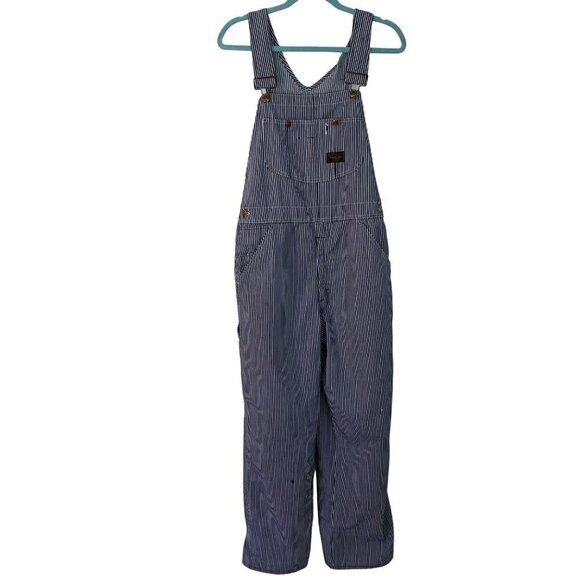Sears Mens Overalls Size 40 x 30.5 Perma Prest Tradewear Tri-blend Union Made - Picture 1 of 16